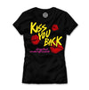 Kiss U Back Women's Tee - Blk