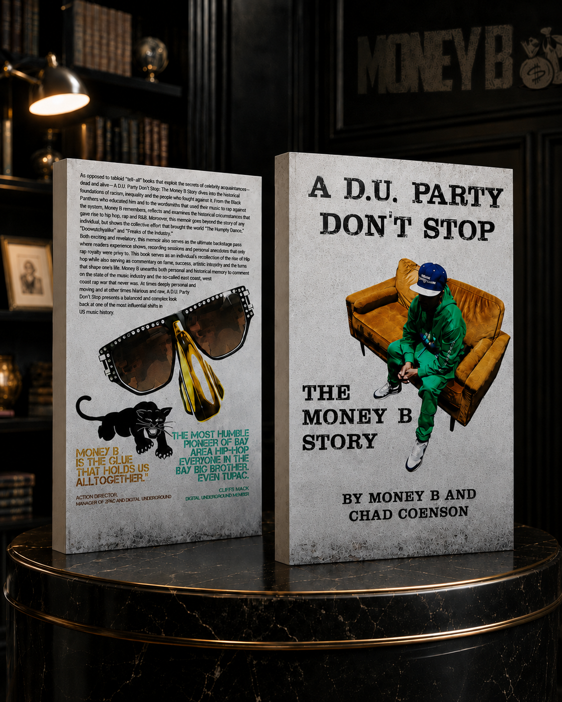 A D.U. Party Don't Stop: The Money B Story — Signed Paperback Pre-Order