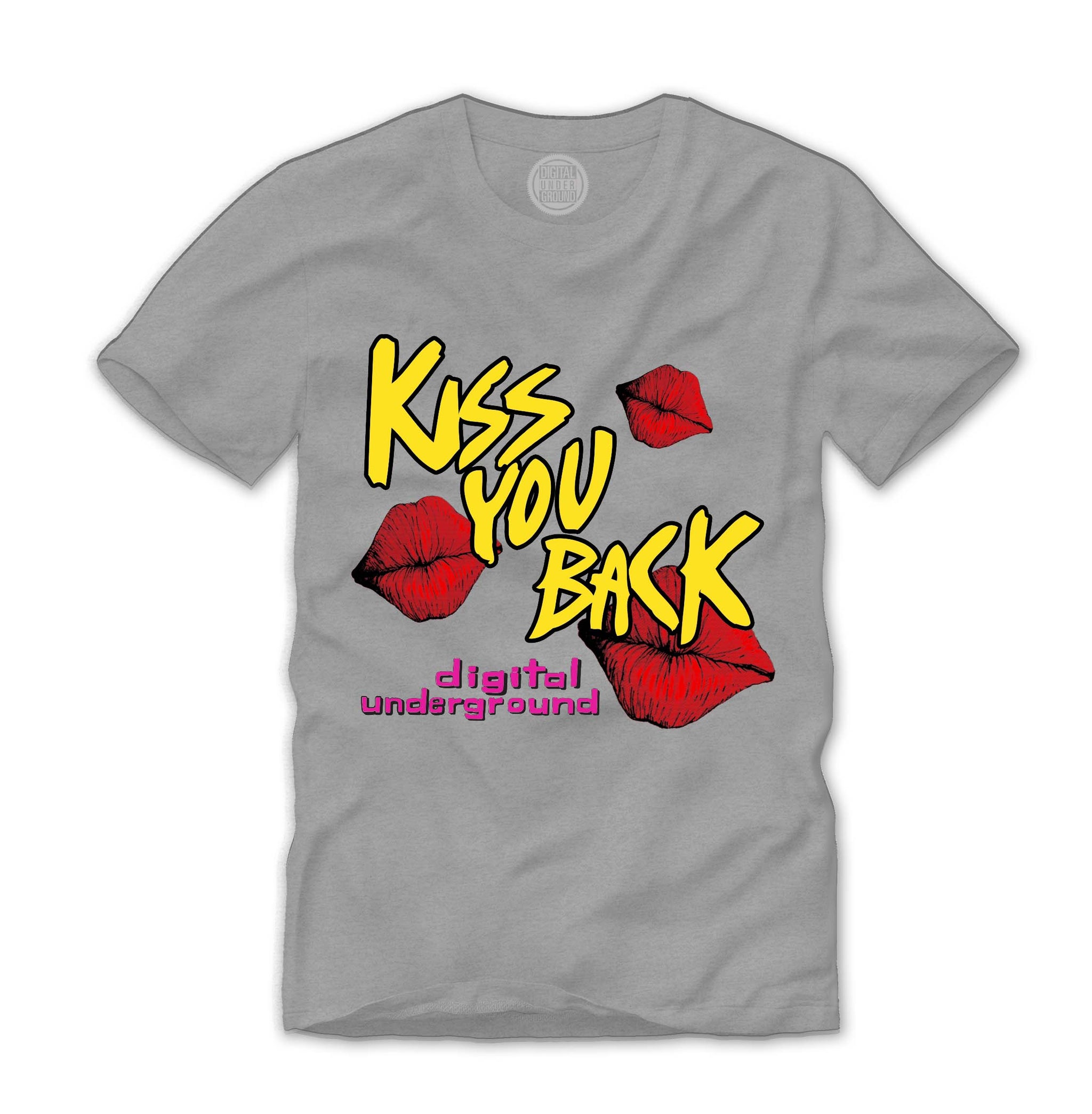 DU Kiss U Back TEE (Men's) T-Shirt Gray