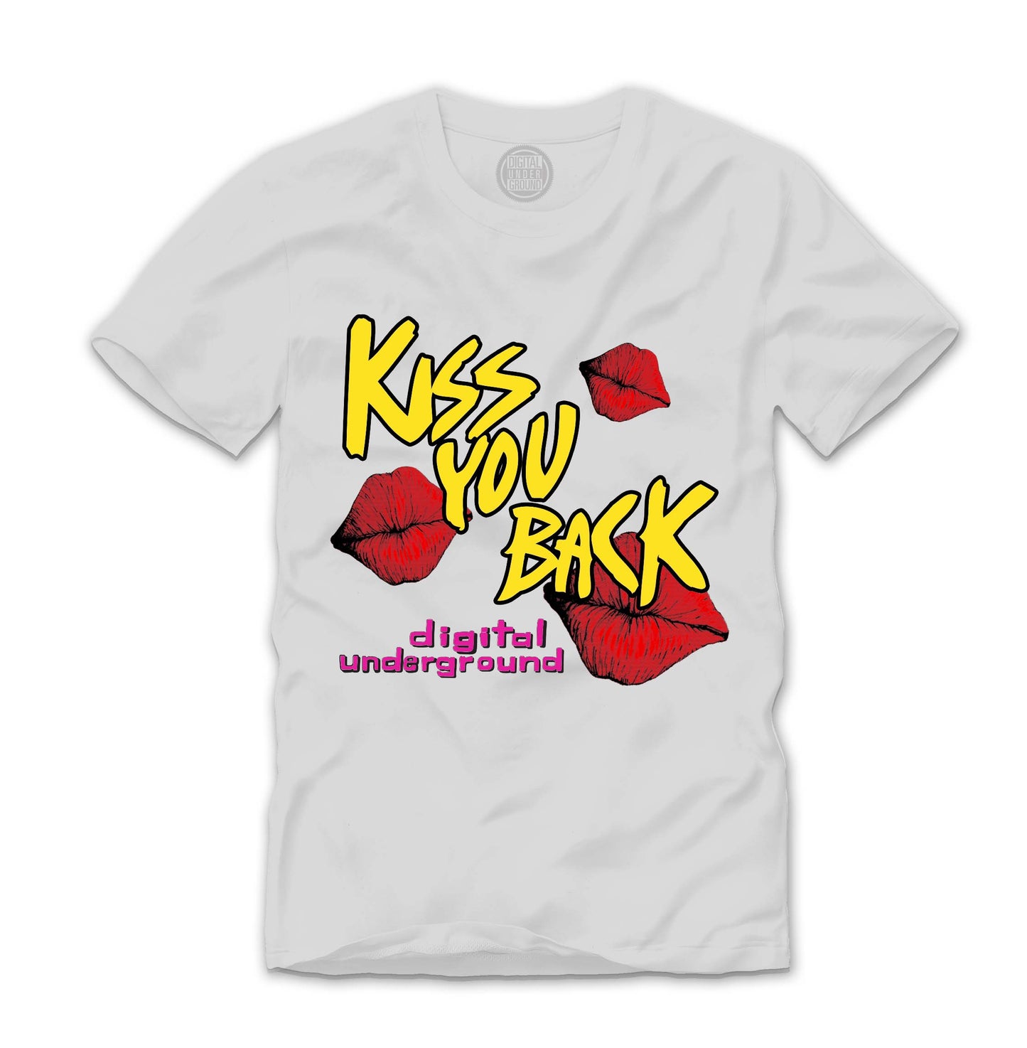 DU Kiss U Back (Men's) T-Shirt White