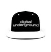 Digital Underground Black / White Clubhouse Adjustable Snapback Hat