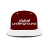 Digital Underground Digital Underground Burgundy / Off White Clubhouse Adjustable Snapback Hat