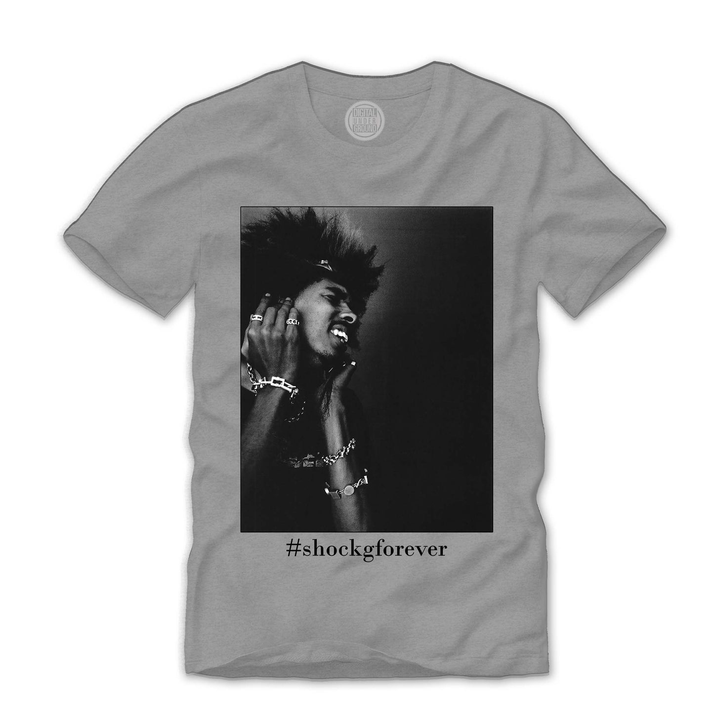 #shockgforever Tee - Heather Grey
