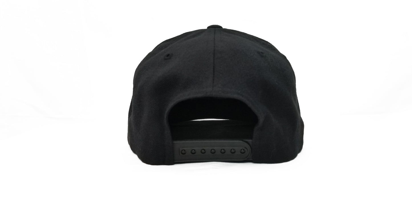 Digital Underground Black / White / Powder Blue SP Adjustable Snapback Hat