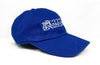 MONEY B & YOUNG HUMP BLUE TEXT LOGO ADJUSTABLE DAD HAT